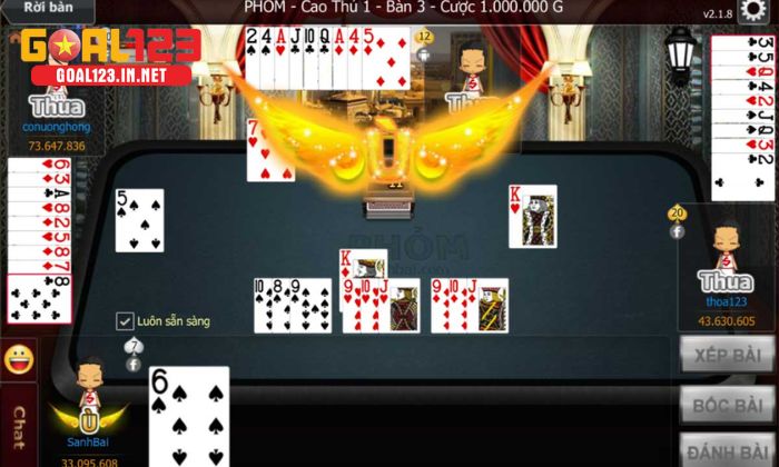 Phỏm online Chiến thuật đánh bài Phỏm online nắm chắc phần thắng