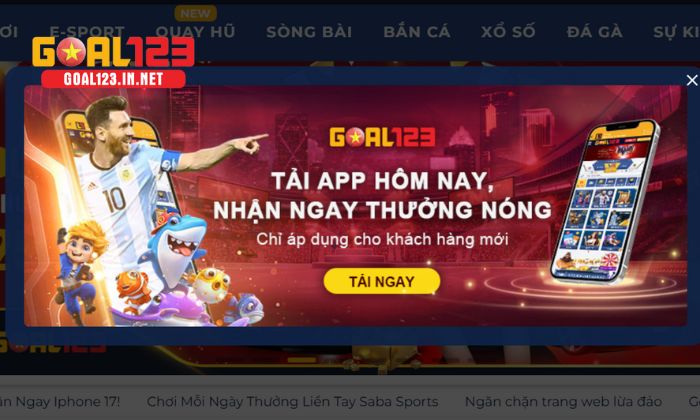 Trải nghiệm cá cược mượt mà khi tải app Goal123 ngay hôm nay